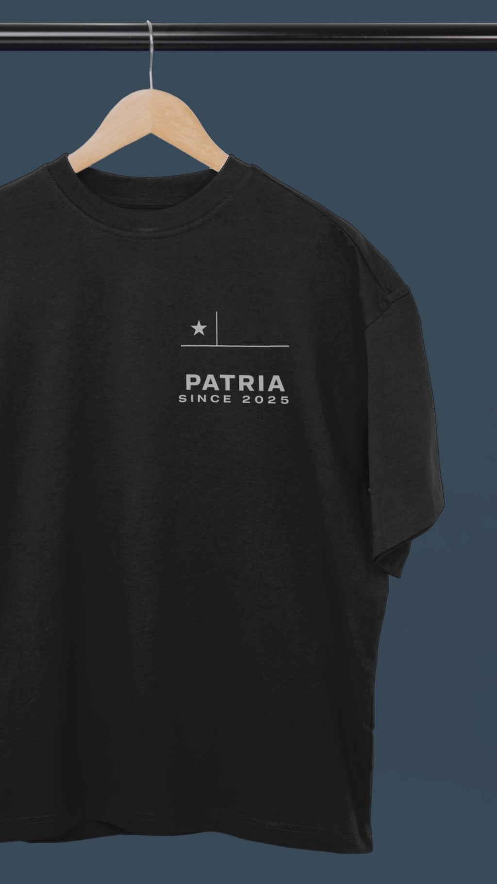 Polera LIBERTAD negra