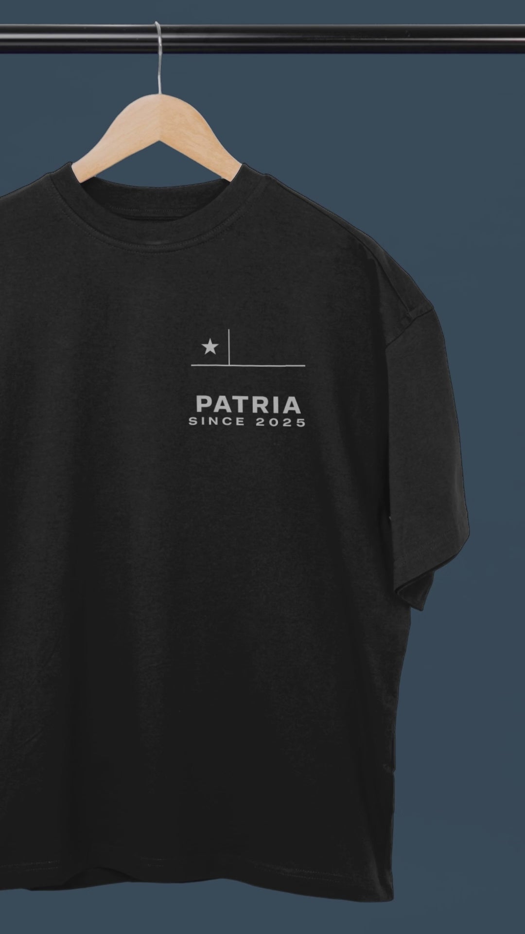 Polera LIBERTAD negra