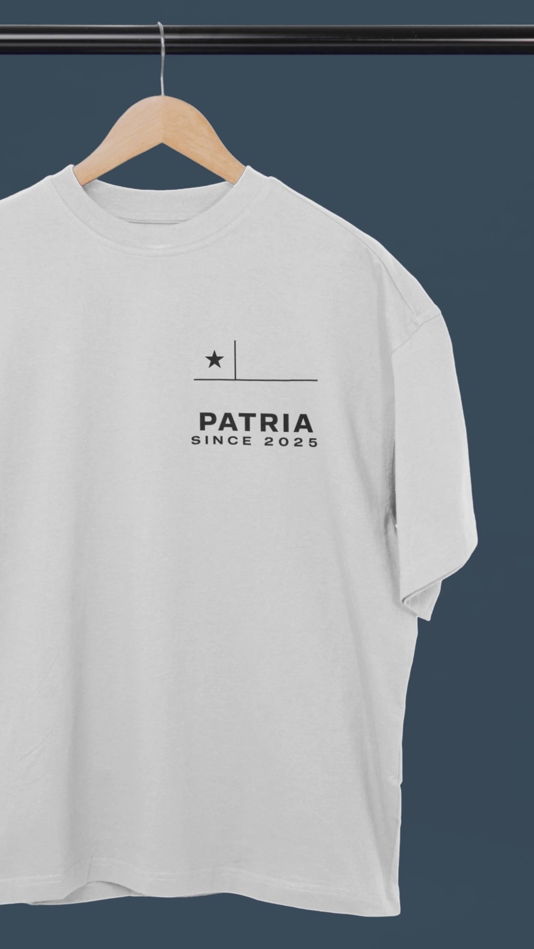 Polera LIBERTAD blanca